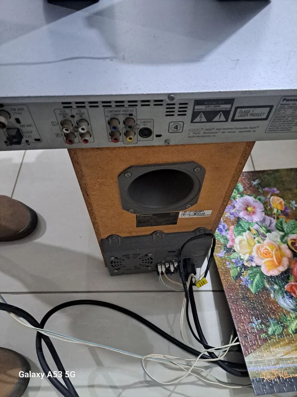 Vendo home theater dystem panasonic  SA-HT730  - Foto 4