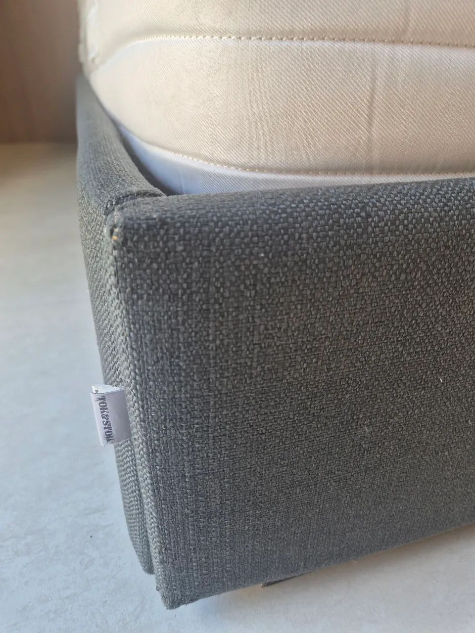 Cama turca Cinza Tok Stok  - Foto 4