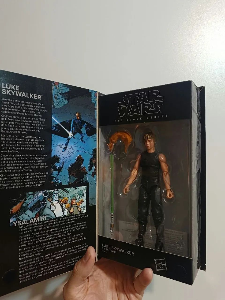 Boneco Luke Skywalker (Star Wars) - Black Series Pack Hasbro - Foto 2