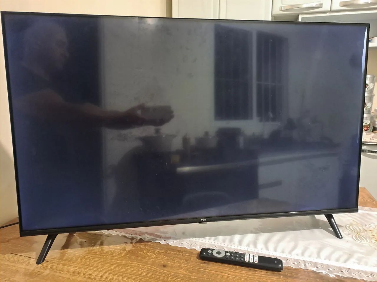 TV TCL 43 pol com defeito  - Foto 2