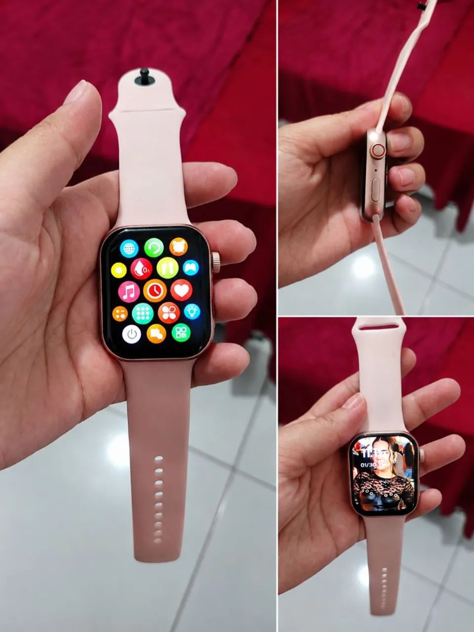 Relógio smartwatch grande