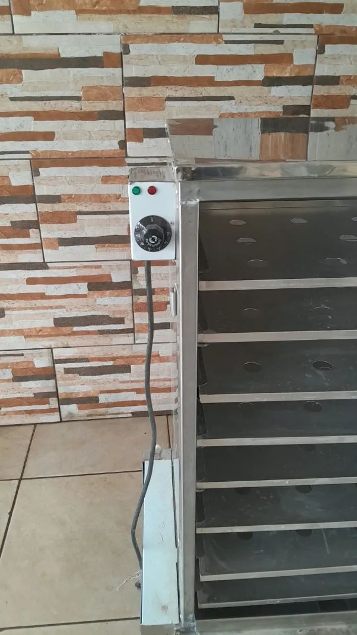 Estufa de inox ORX - 8 Bandeja  - Foto 2
