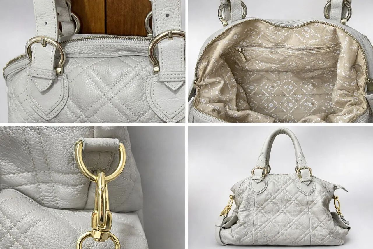 Bolsa Bege de couro Antonella  - Foto 2