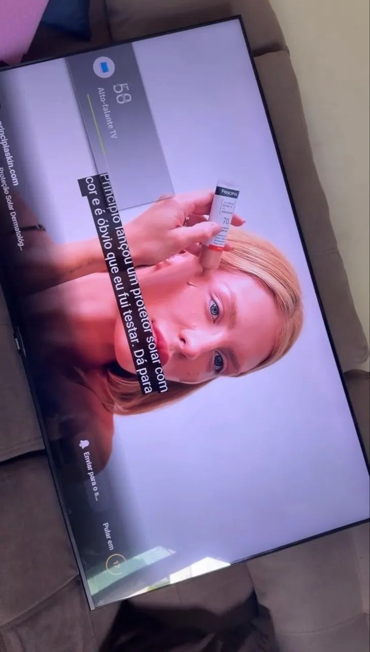TV SMART SAMSUNG 50 POLEGADAS ULTRA HD 4K - no plástico - Foto 2