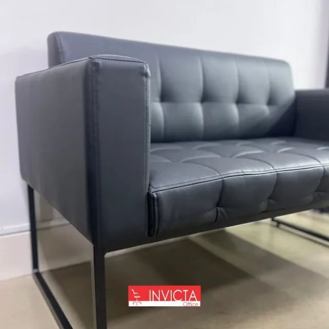 SOFÁ 2 LUGARES PARA RECEPÇÃO/SALA/ESCRITÓRIO E AFINS - Foto 2