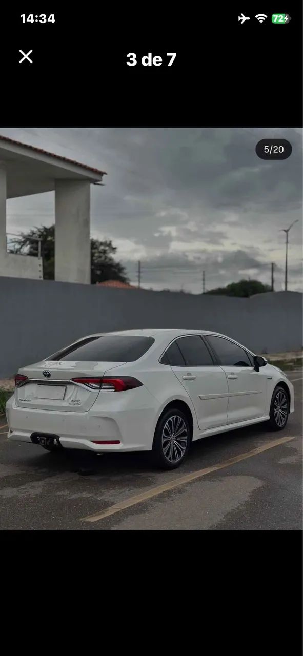 Toyota Corolla COROLLA ALTIS/A.PREMIU. 2.0 FLEX 16V AUT 2020