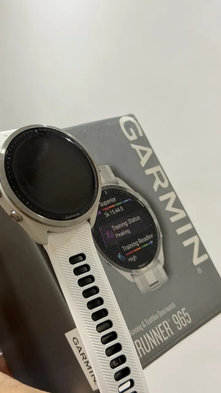 Garmin Forerunner 965 Original - Com Caixa | Branco