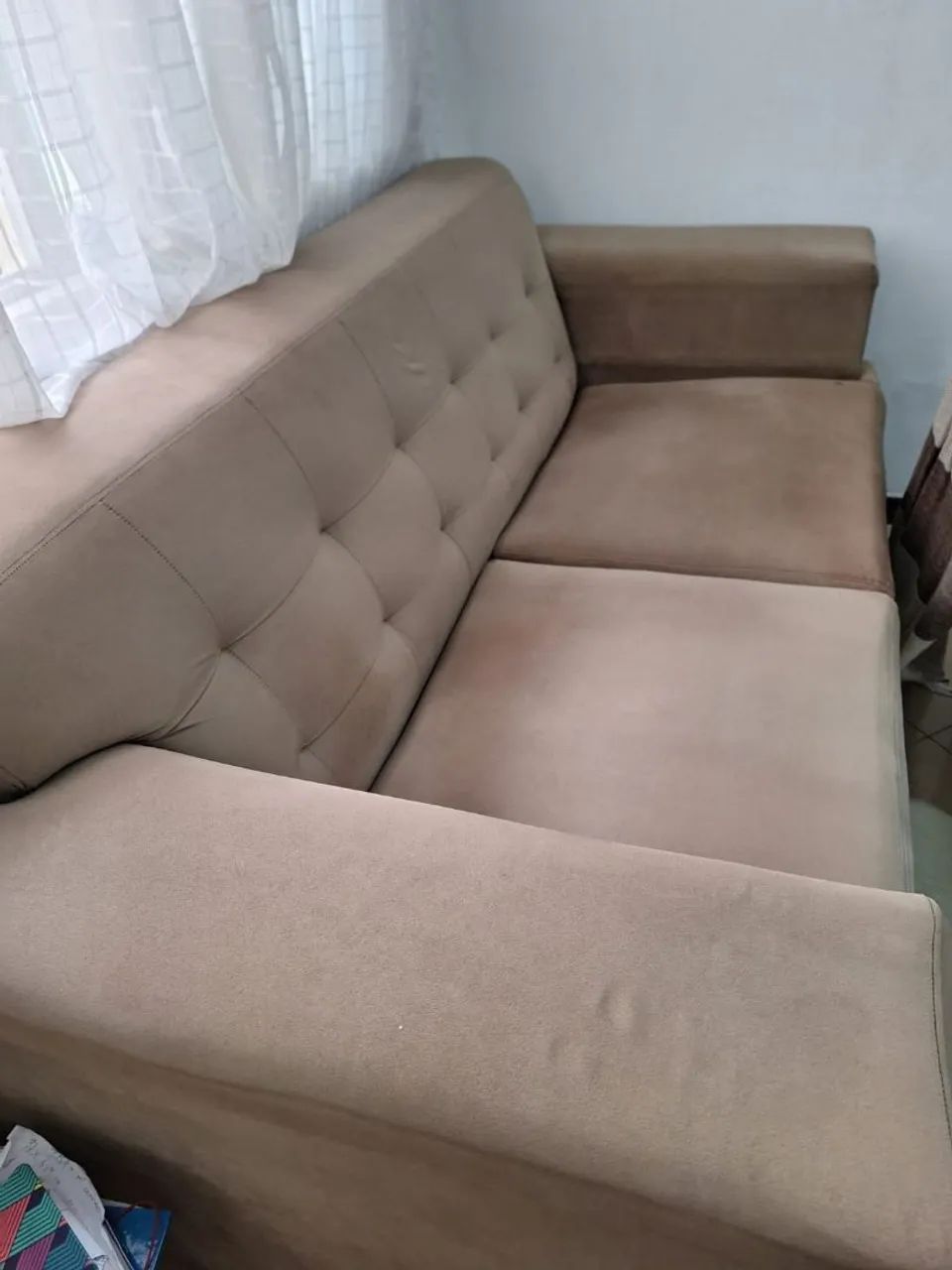 Vendo Sofá 3 lugares - Foto 2