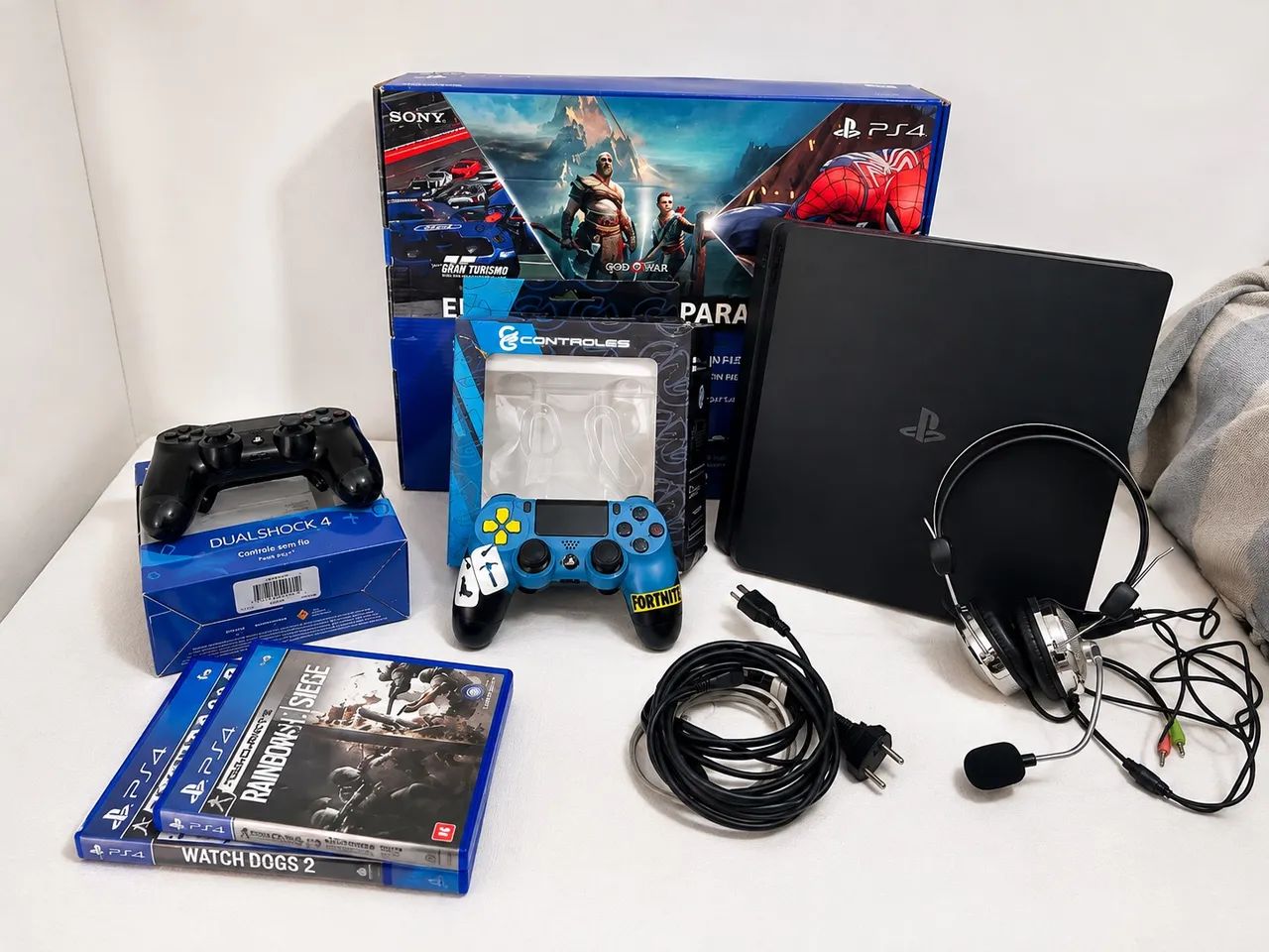 PS4 Slin 500GB - Foto 3