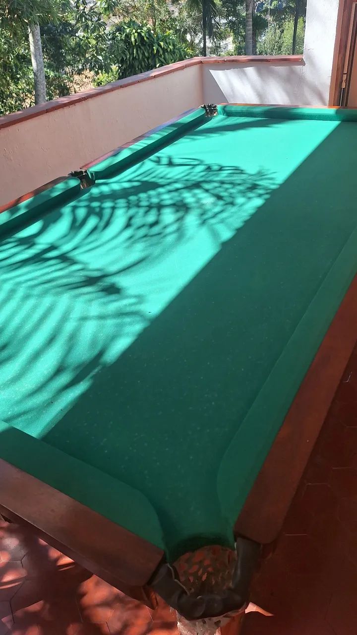 Mesa de sinuca profissional com acessorios  - Foto 5