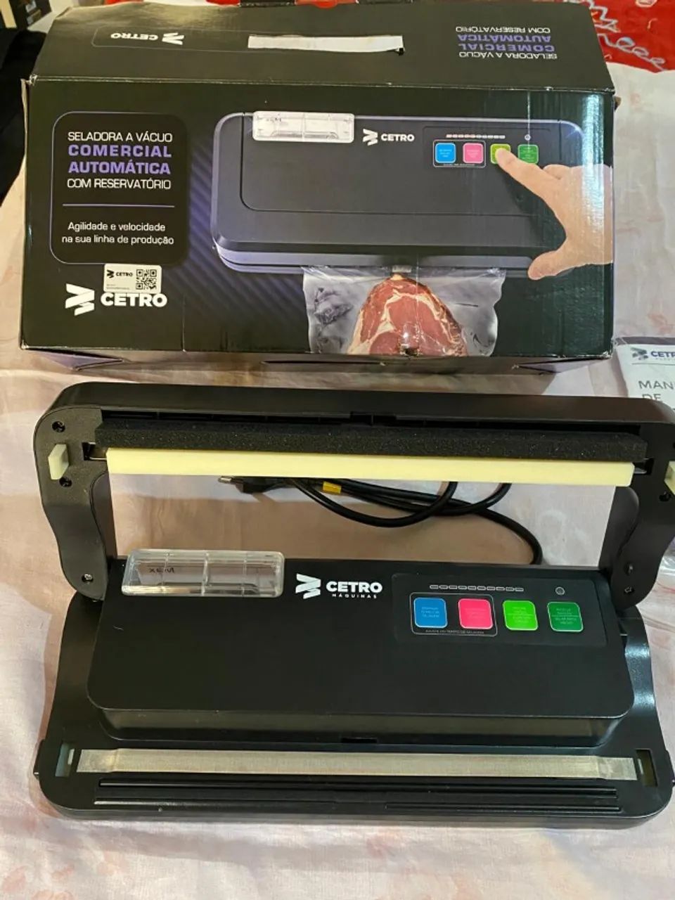 Seladora a Vácuo Comercial Automática Cetro com Reservatório (CPVS 290 R) | 110V | NOVA - Foto 5