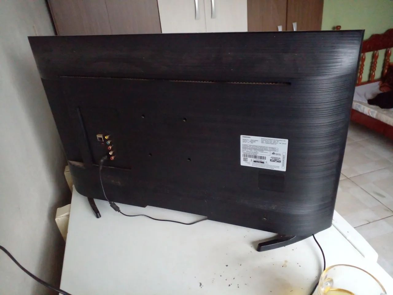 Tv samsung 32 smart com nota só tirar no big  - Foto 2
