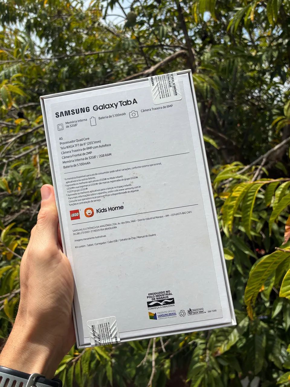 Tablet Samsung Galaxy Tab A 8 Polegadas 32GB 2GB RAM 4G Wi-Fi - Produto Novo - Foto 2