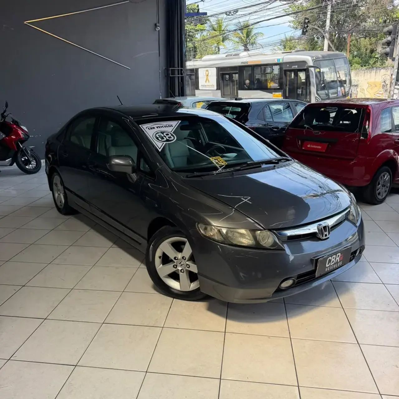 Honda Civic Civic Sedan LXS 1.8/1.8 Flex 16V Mec. 4p 2008