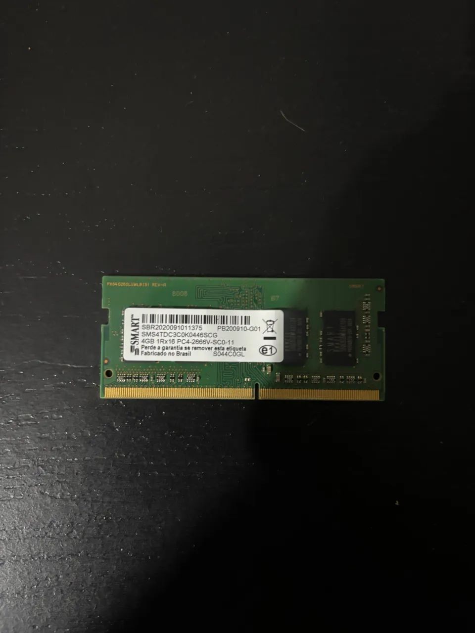 Memória ram ddr4 para notebook 
