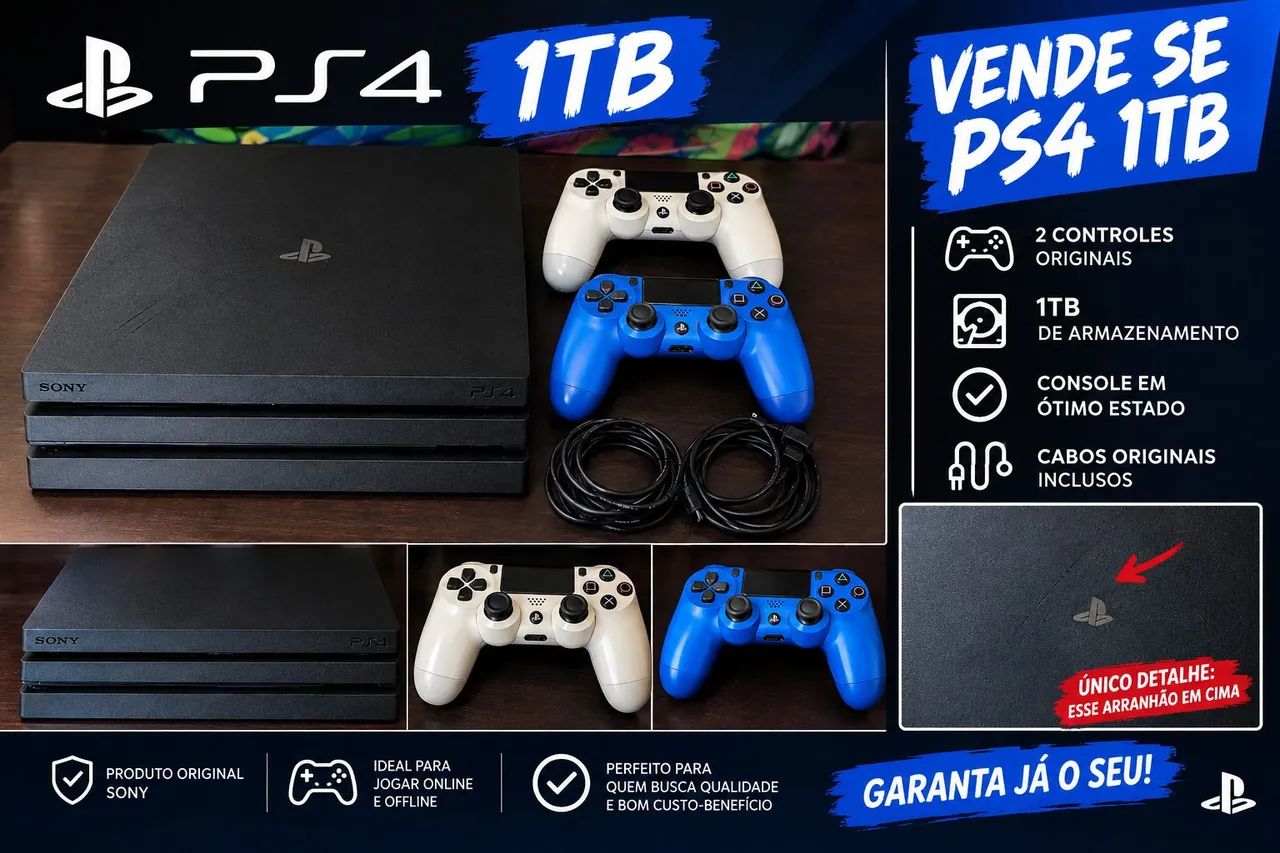 PS4 Pro 1TB 
