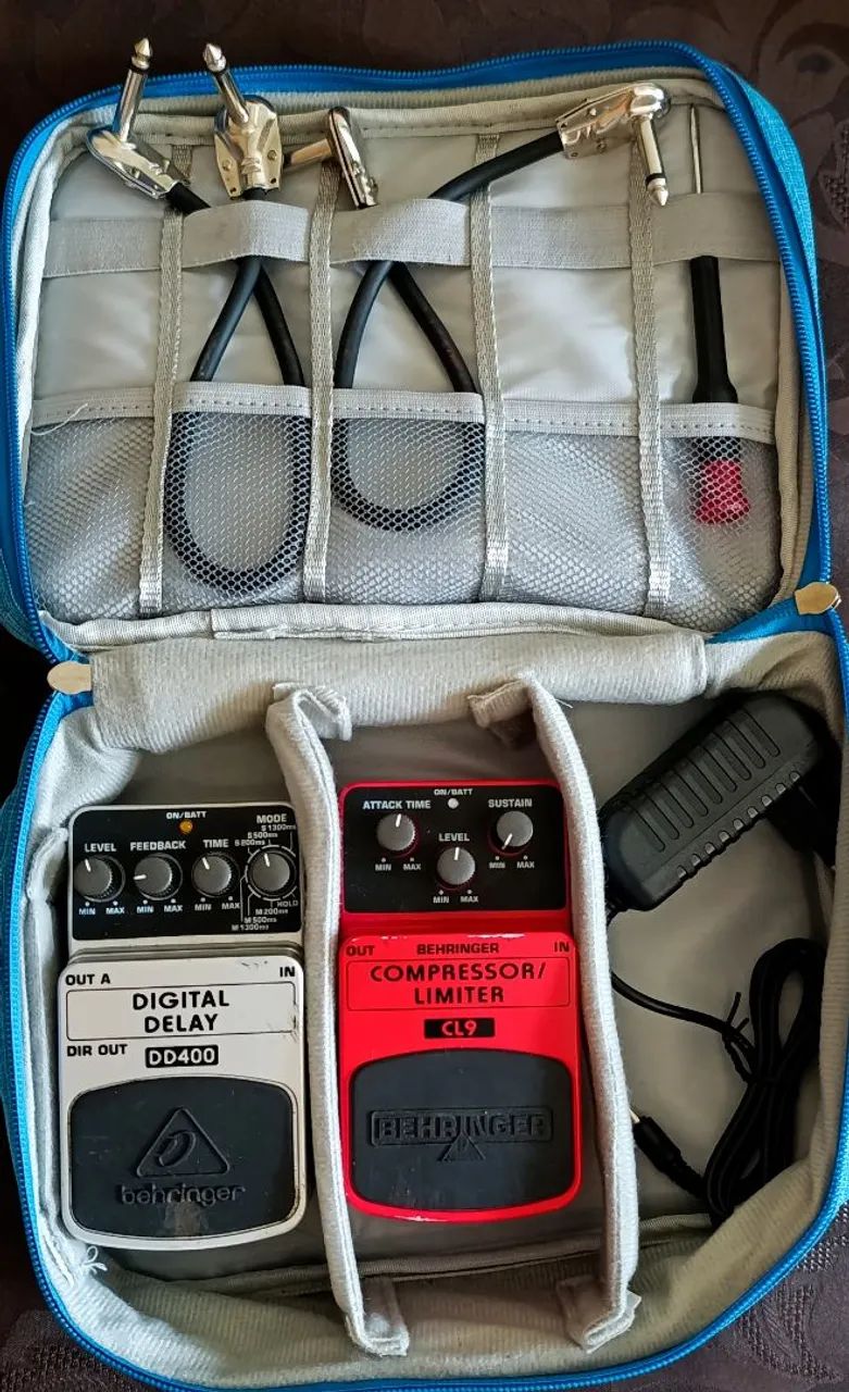 Kit pedal +Fonte e Acessórios 