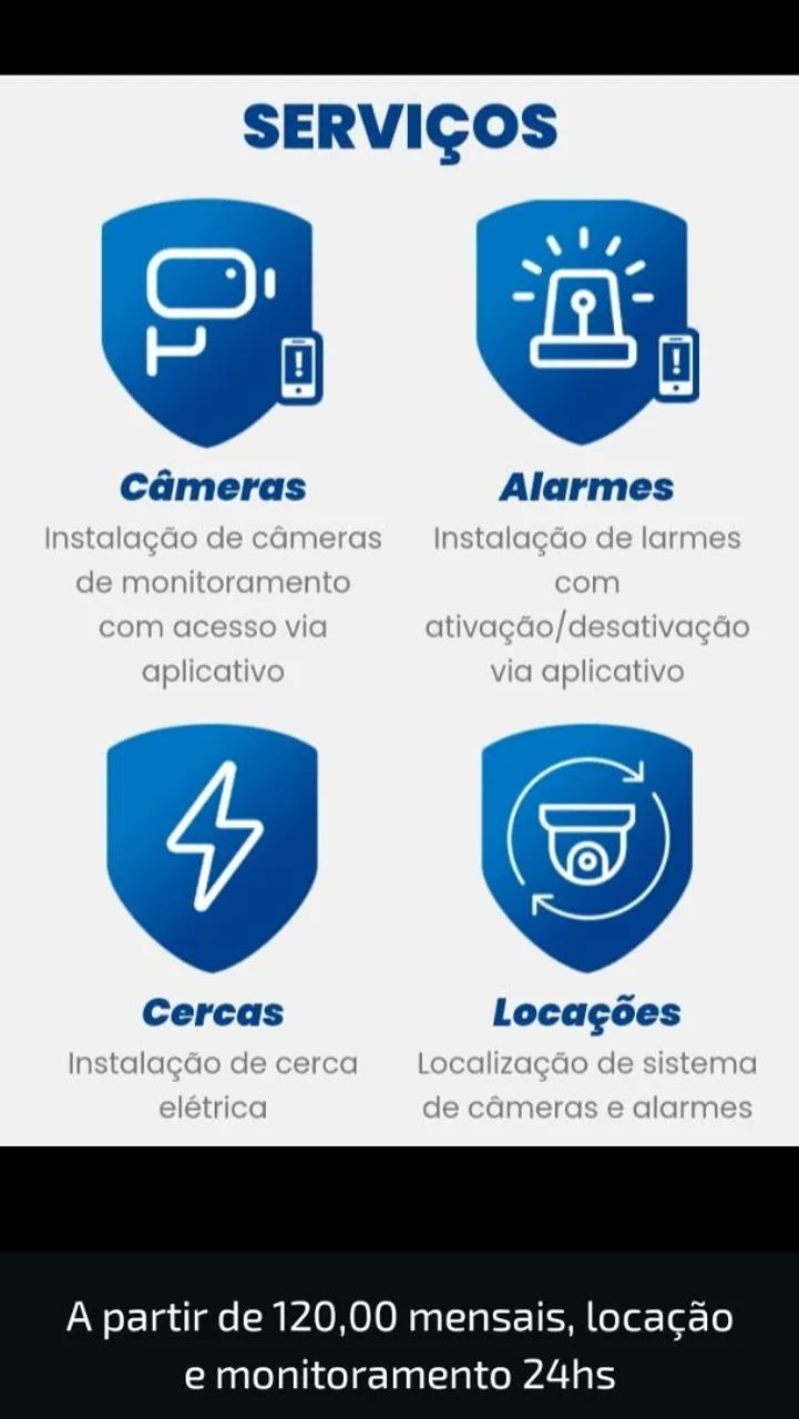 Instalação de câmeras, serviços gerais!! - Foto 3