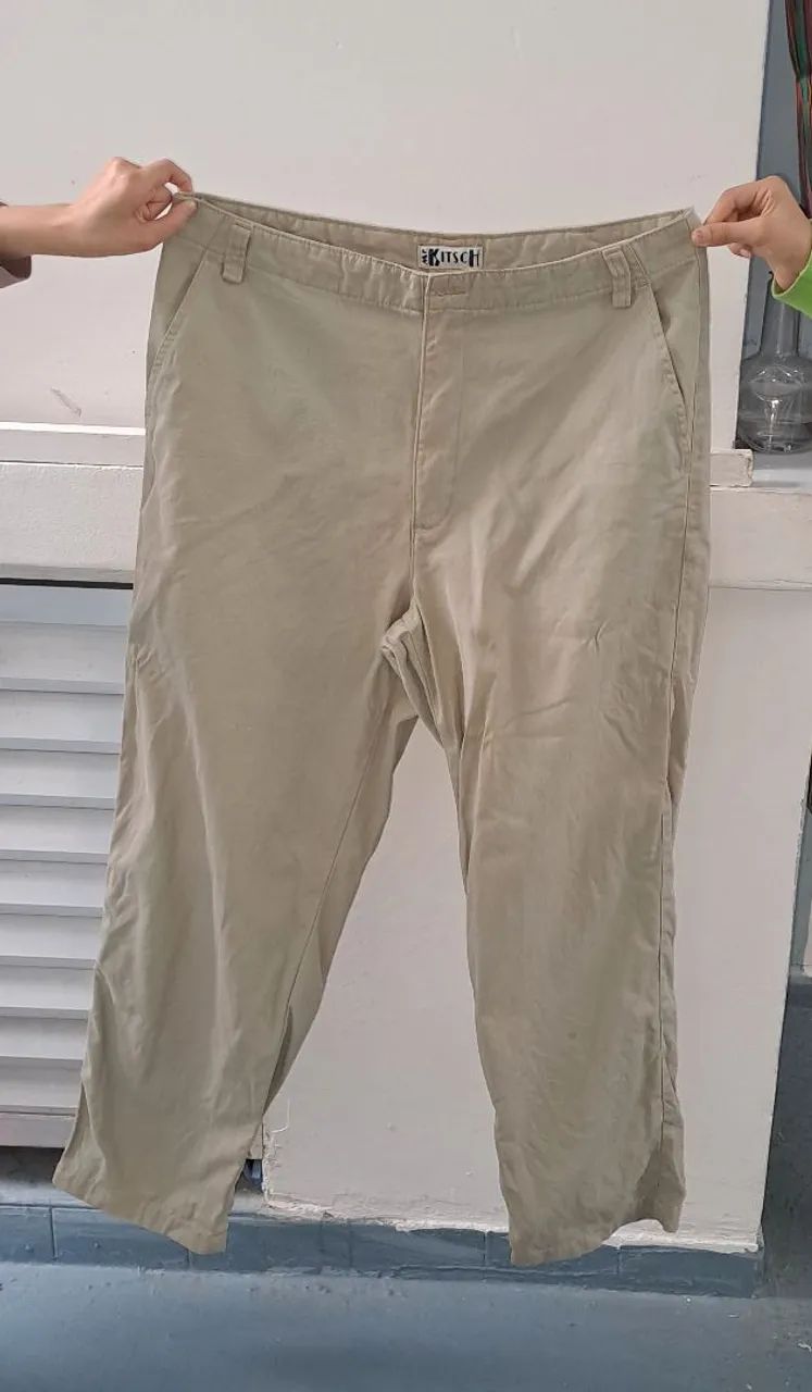 Calça Mr Kitsch de sarja tam 36/38 corte tradicional  - Foto 2
