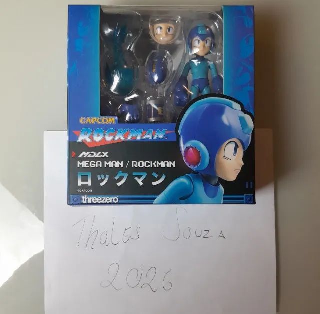 Threezero rockman megaman boneco - Foto 2