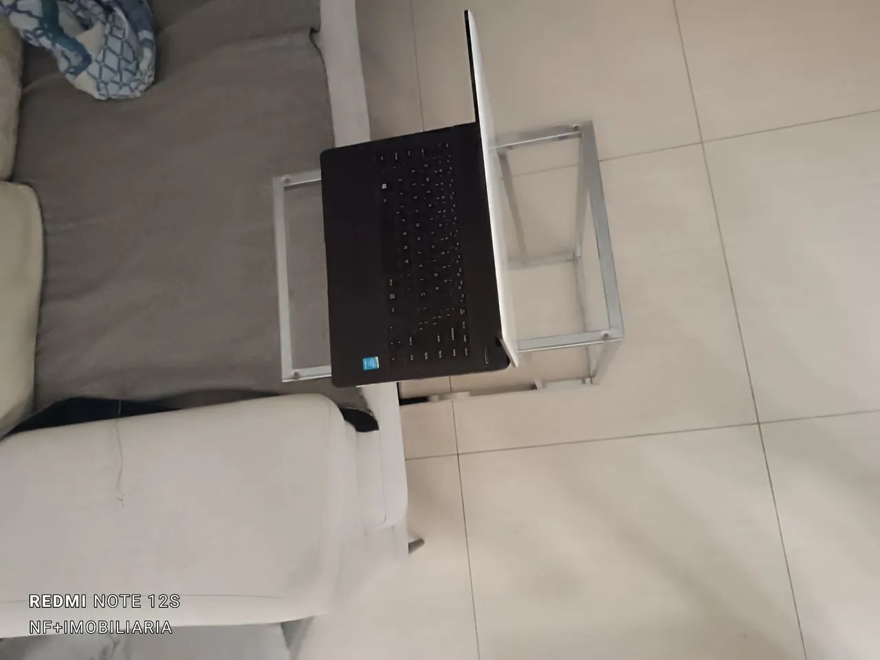 Mesa em inox com tampo de vidro - Foto 3