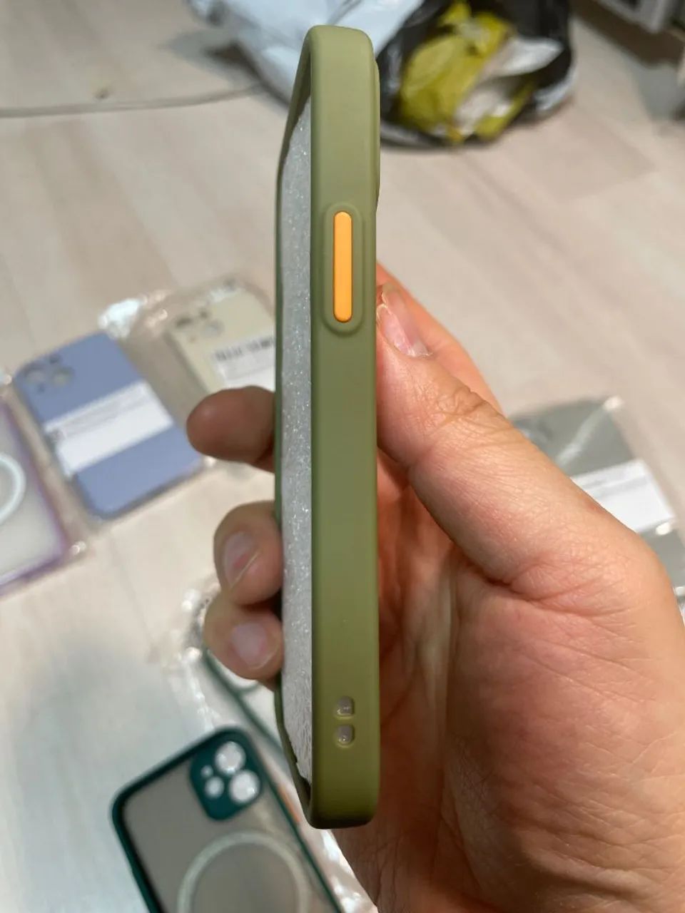 Capinha de Luxo Fosca com MagSafe para iPhone - Foto 5