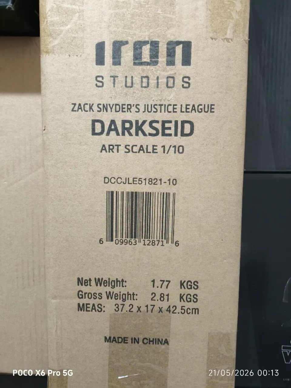 Darkseid Zack Snyder Justice League 1/10 Iron Studios - Foto 3