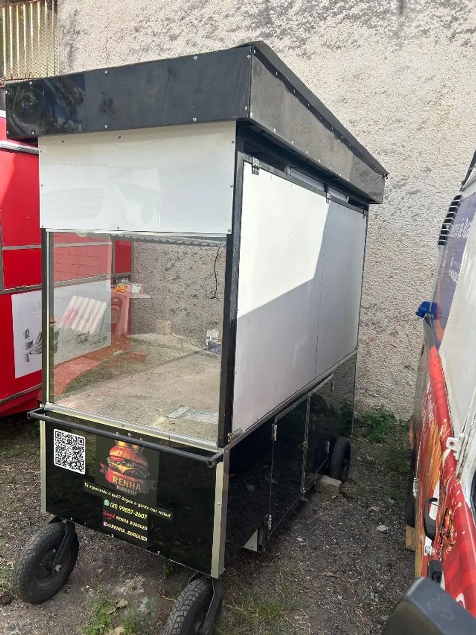 Vendo carrinho de lanche 2,4x1,0 - Foto 4