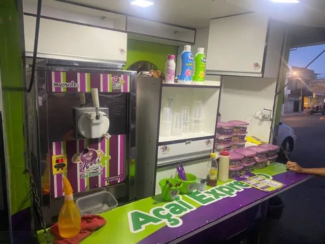 Trailer de Açaí com máquina e tudo. - Foto 6