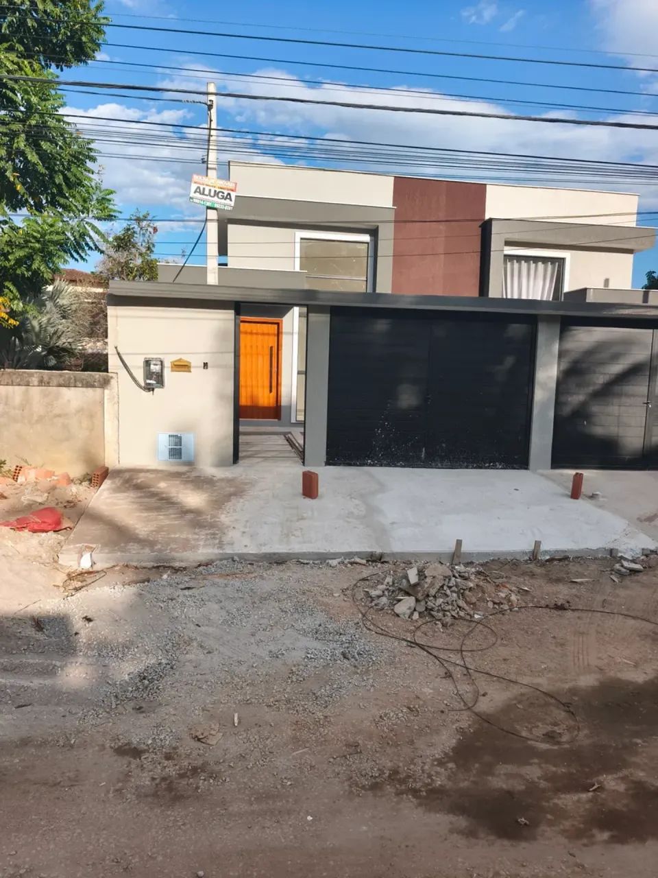 excelente casal térrea 1a locação