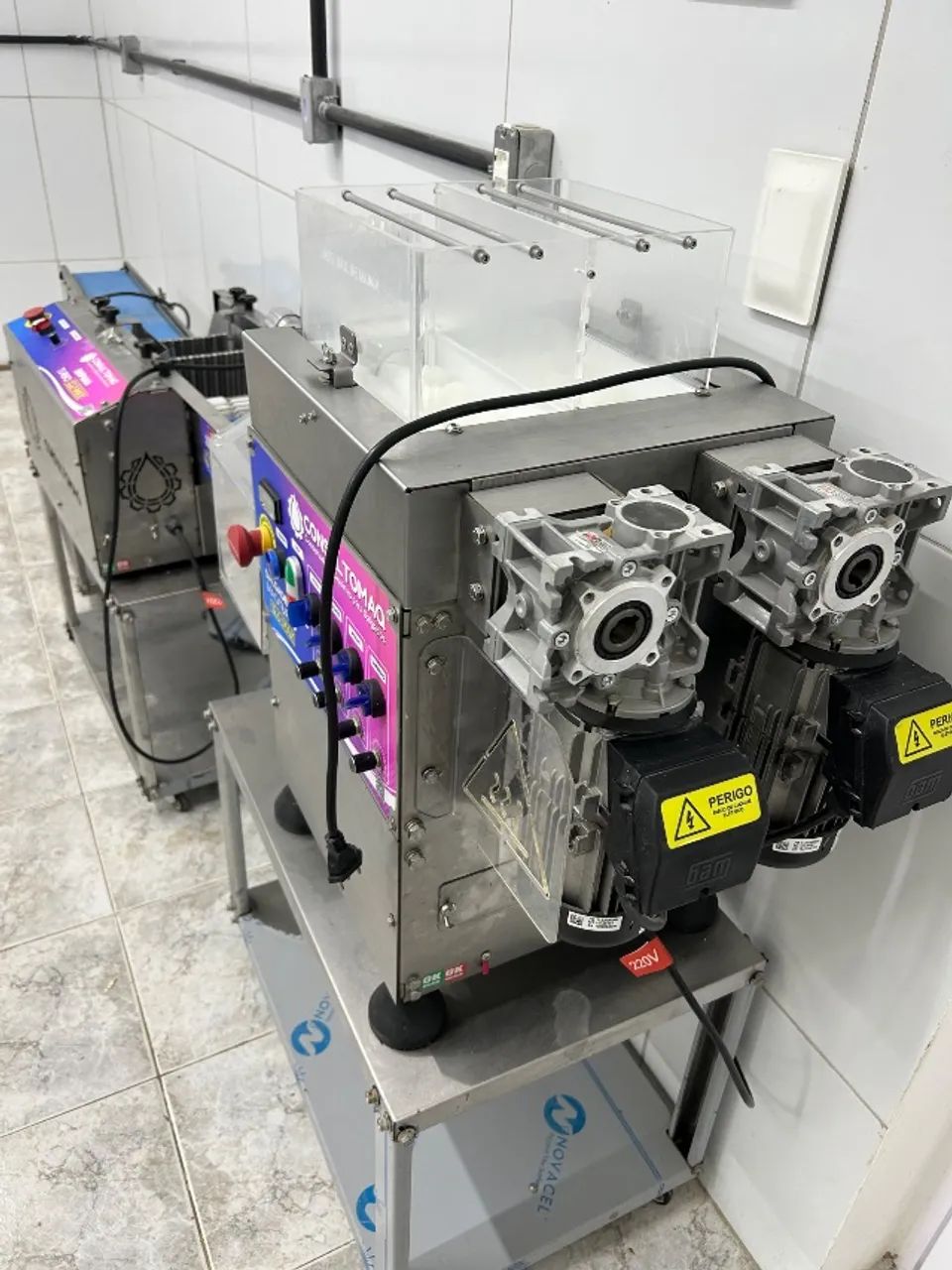 Uma fábrica com esse 3 equipaEquipe e fabrique salgados de vários tamanhos e tipos. - Foto 6