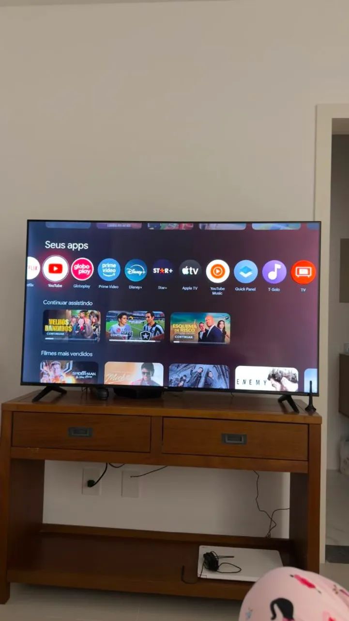 Tv TCL 55 polegadas Google Android 