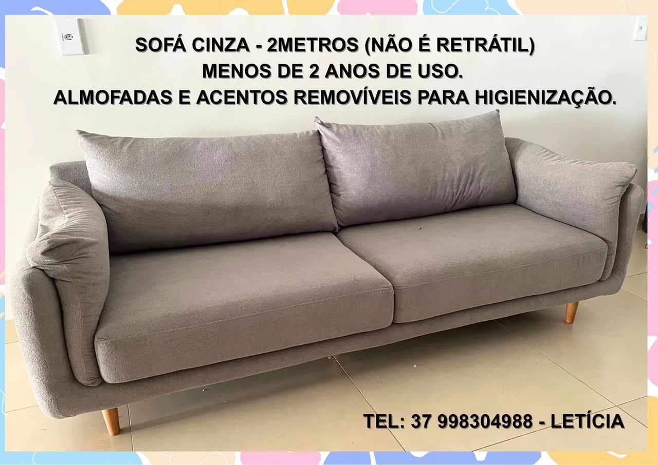 Vendo sofá 2 metros 