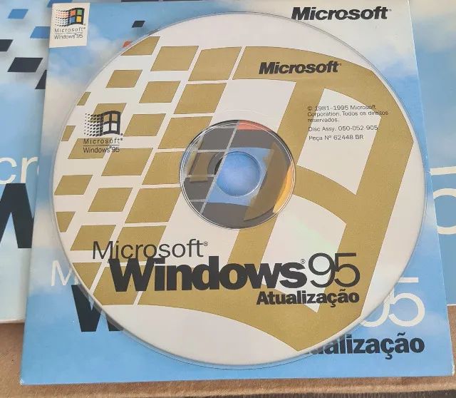 Windows 95 Versão Em Cd Completo E Original Na Caixa - Periféricos