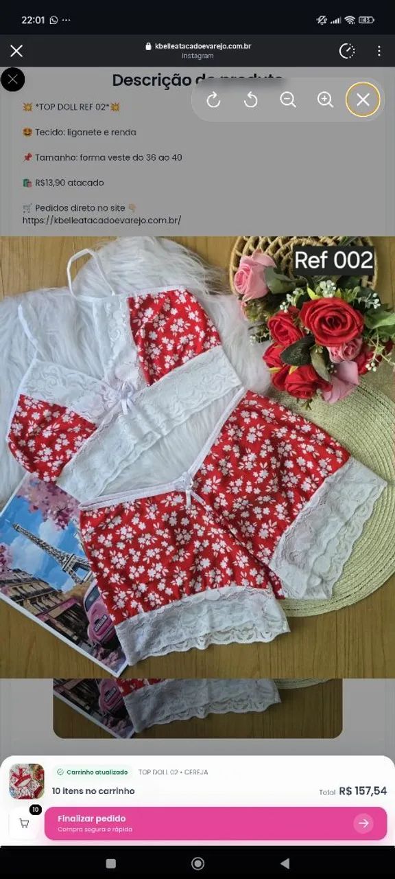 Pijama feminino  - Foto 3