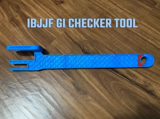 Régua De Checagem De Kimono Jiu Jitsu Padrão IBJJF