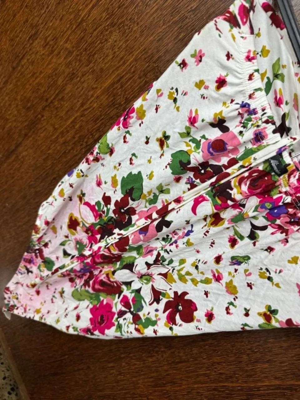 body feminino floral branco - Foto 3