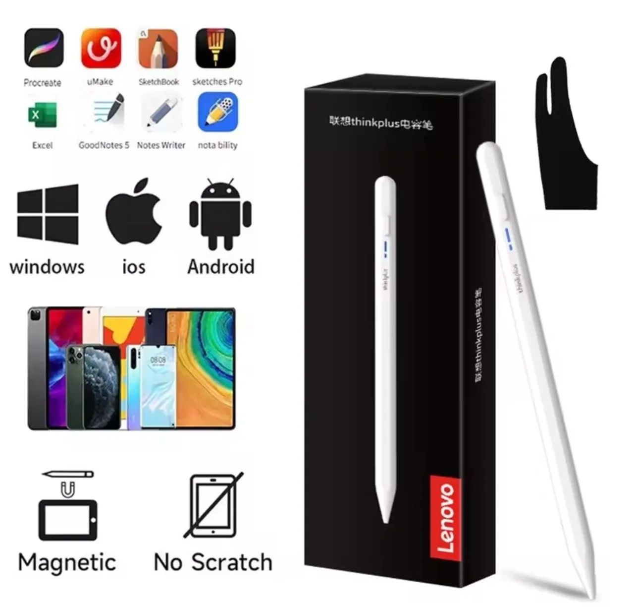 Caneta Touch Screen Lenovo  - Foto 2