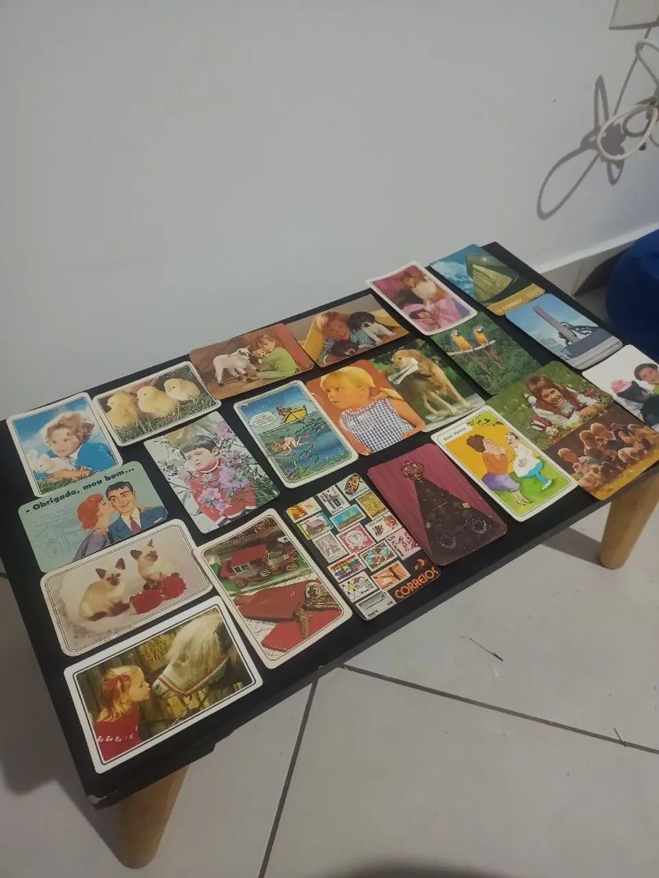 Calendario de bolso antigos 