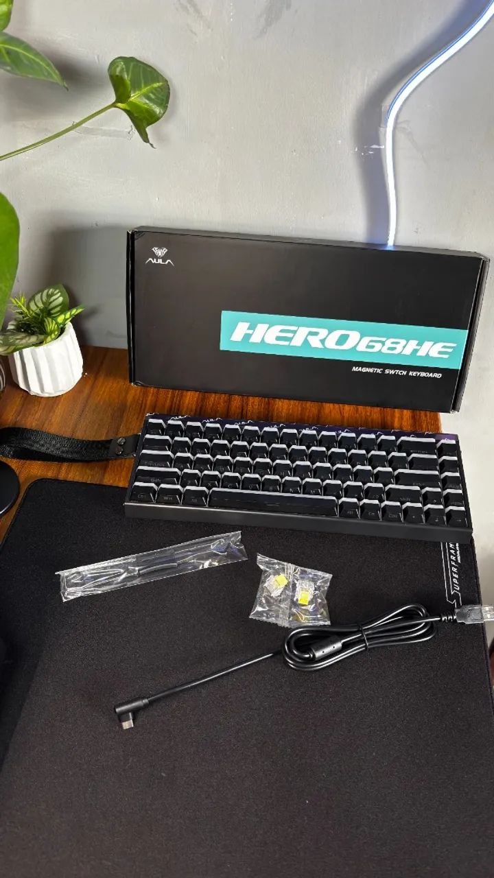 TECLADO MAGNETICO AULA HERO 68HE RAPID TRIGGER  - Foto 4