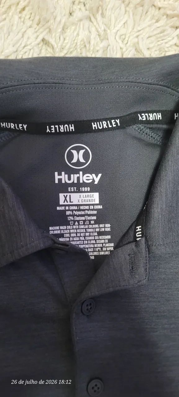 Camiseta masculina Hurley  - Foto 3