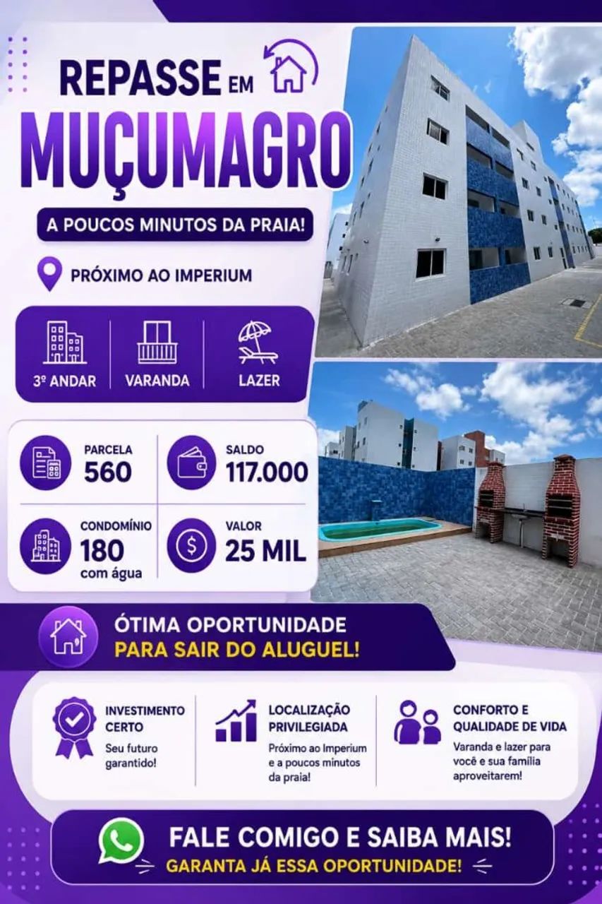 Repasse em Muçumagro 