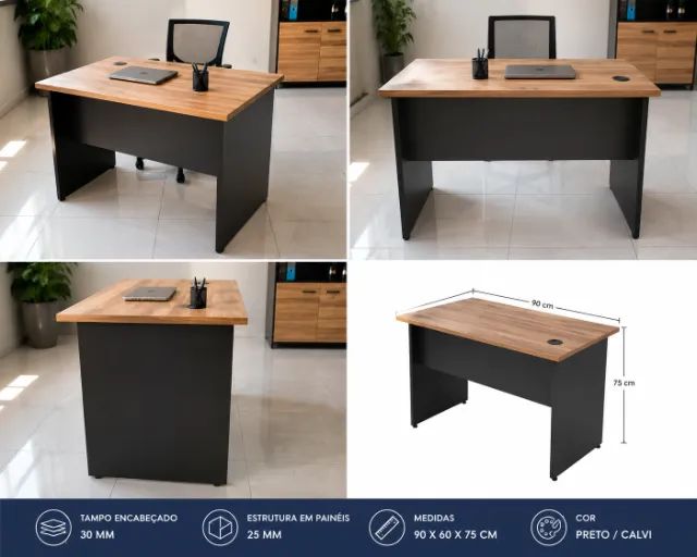 Mesa para Escritório - Retangular - Foto 2