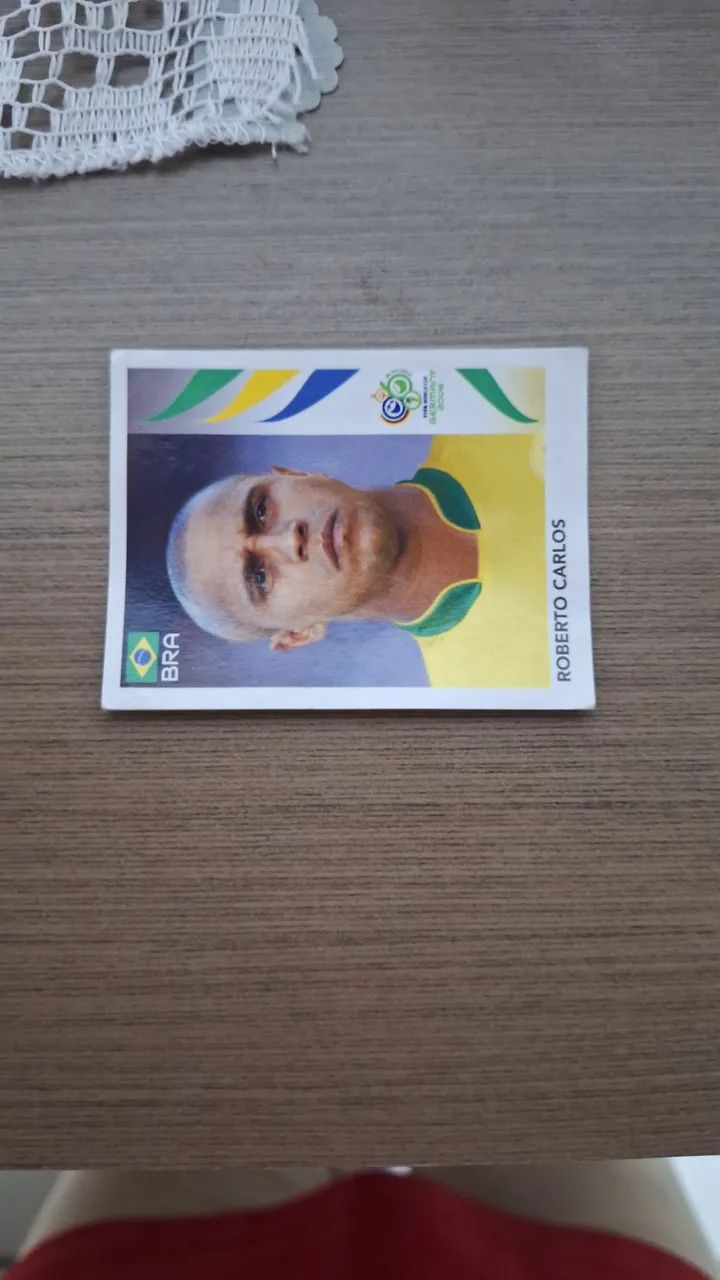Carta do atleta Roberto Carlos 2006