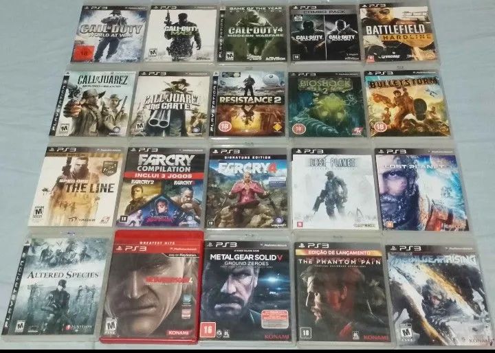 Jogos PS3 Raros Completos - Jogos de Vídeo Game - São João Batista