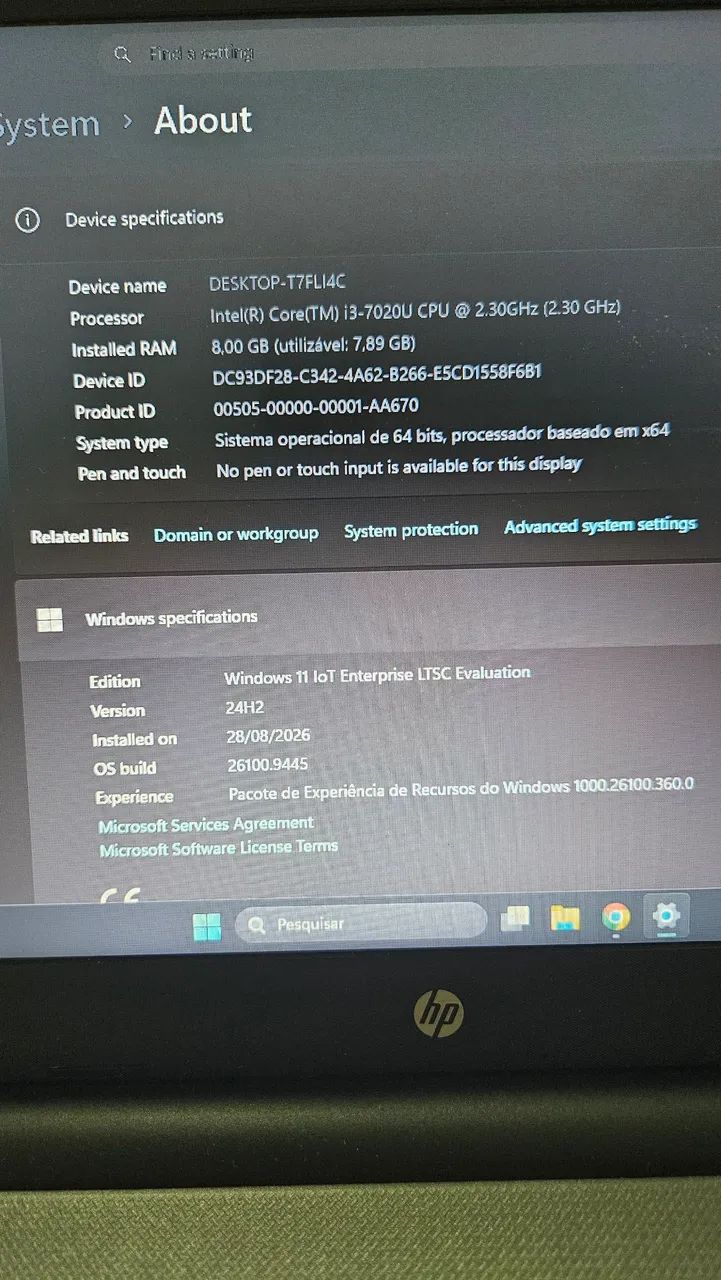 Notebook HP 8G - Foto 5