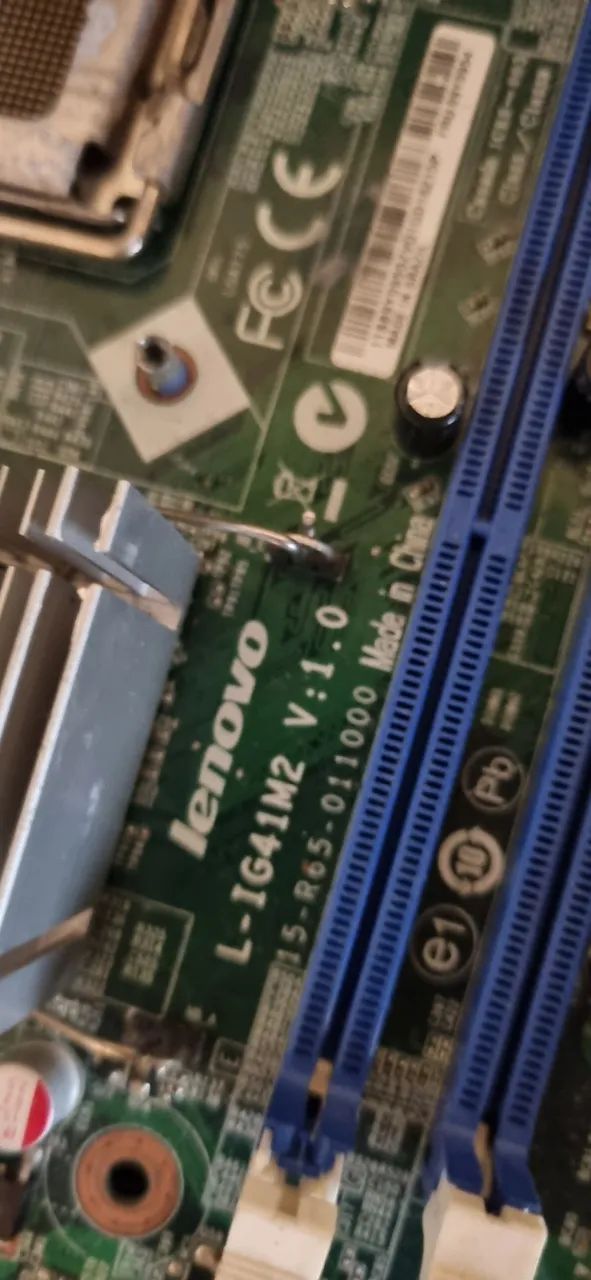 Placa mae 775 ddr2,ddr3. Leia o anuncio ? - Foto 2