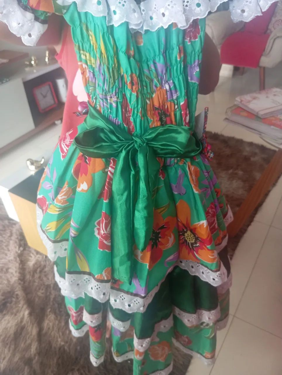 Vendo vestido de quadrilha infantil  - Foto 3