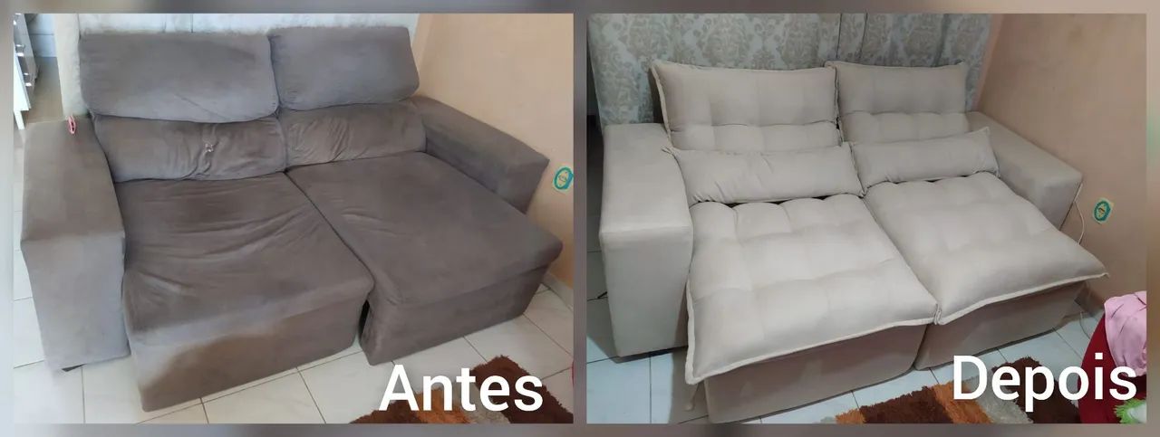 Reformas em sofá, preço justo e qualidade 