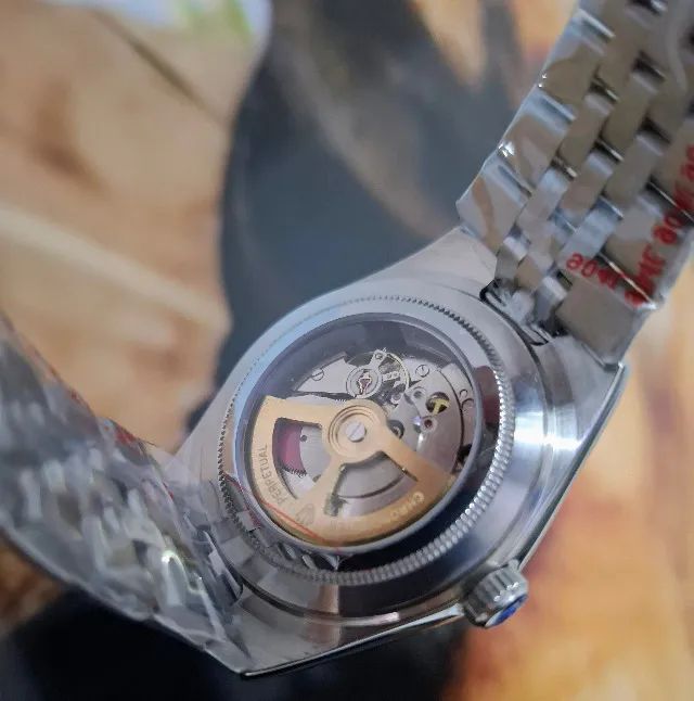 Relógio ROLEX LAND DWELLER AUTOMÁTICO MOSTRADOR PRETO  - Foto 3
